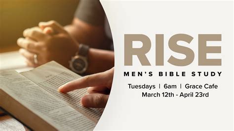 Rise Mens Bible Study Grace Woodlands
