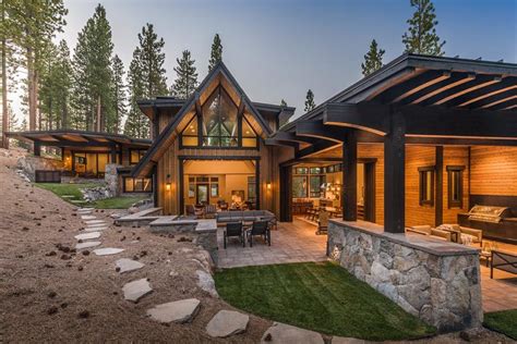 3 Martis Camp Home 661 Patio Grass Web Mountain House Plans House