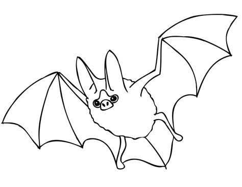 Bat Kids Coloring Page Coloring Pages