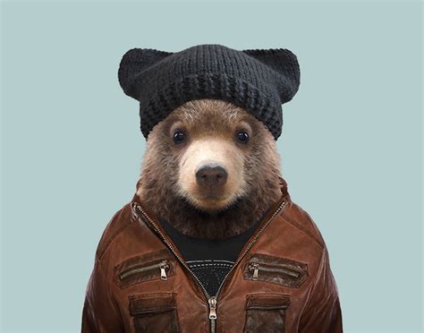 Baby Animal Portraits Present Young Animals Dressed Like Humans