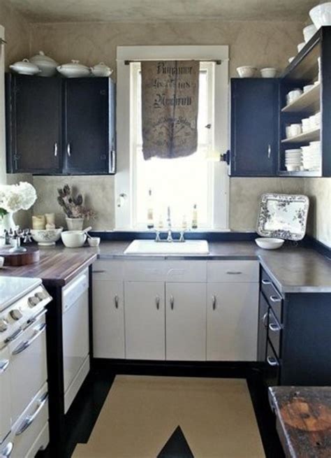 White kitchens are always cool and attractive for some homeowners. 27 Brilliant Small Kitchen Design Ideas
