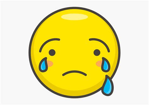 Transparent Crying Emoji Clipart Sad Emoji Smiley Faces Free