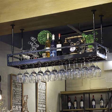 Cheap Wine Glass Ceiling Find Wine Hanging Wine Glass Rack Wine