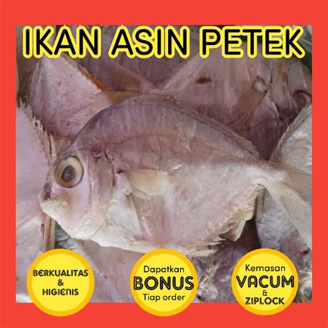 Jual Ikan Asin Petek Sedang Murah 1 Kg Shopee Indonesia