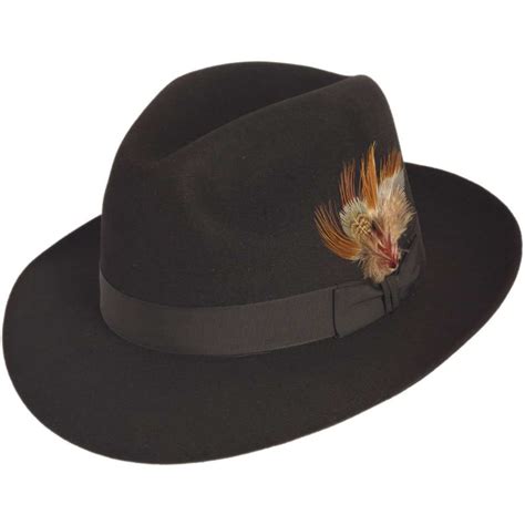Stetson Sutley Fur Felt Fedora Hat World Hats