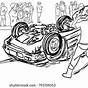 Drawing Of Car Accident