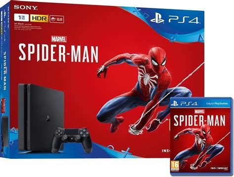 Sony PlayStation 4 PS4 Slim 1 To Marvel S Spider Man Au Meilleur