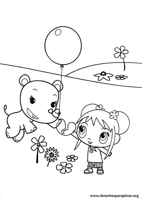 This ni hao kai lan coloring pageready to print and paint for your kids. Ni Hao Kai Lan free printable coloring pages to print ...