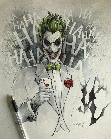 Joker Drawing Joker Drawings Joker Art Joker Painting