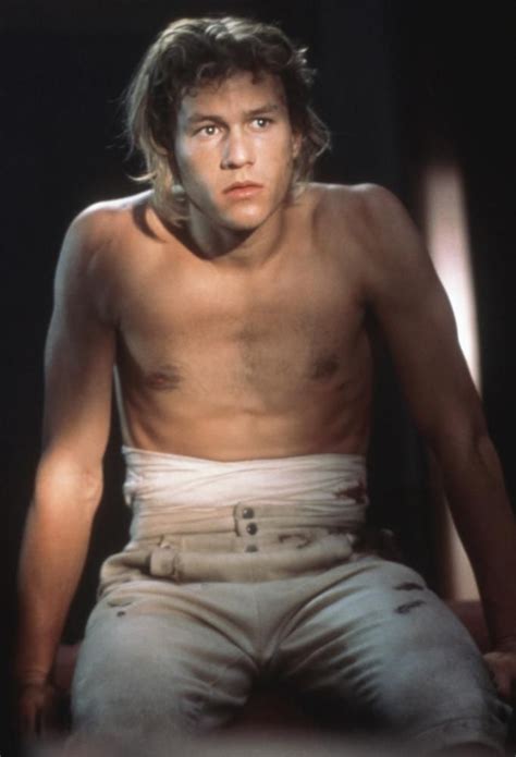 Heath Ledger In The Patriot Heath Ledger Heath Shirtless
