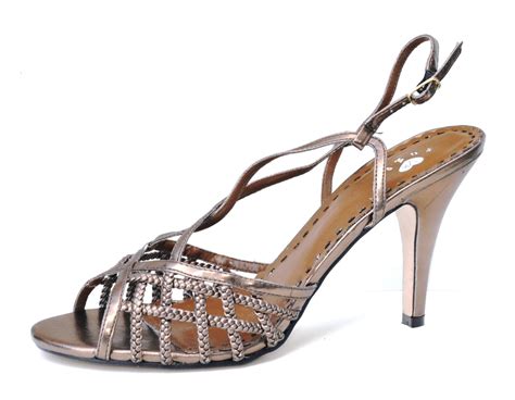 half sugar bronze high heel womens sandals evening dress shoes retail 68 ebay