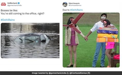 Heavy Rain Golpea Delhi Por Segundo Día Twitter Se Convierte En Memes