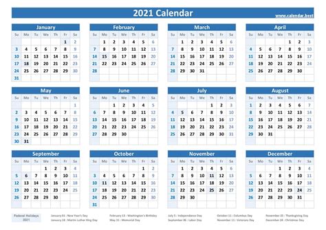 2020 2021 2022 2023 Federal Holidays List And Calendars Calendarsbest