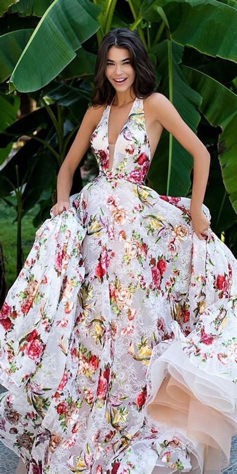 36 Ultra Pretty Floral Wedding Dresses For Brides Page 7 Of 8 Wedding Forward