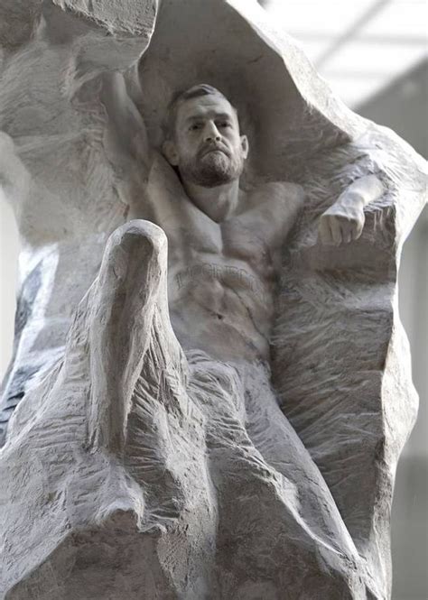 Conor Mcgregor Given Bizarre Sculpture For 30th Birthday As Artist