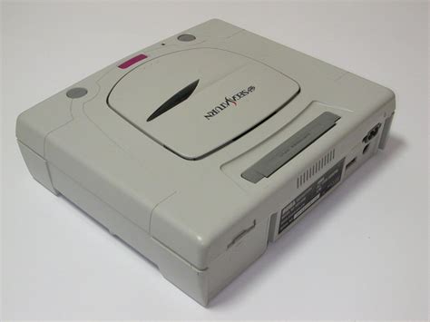 Ficha Técnica De La Consola Sega Saturn White Museo Del Videojuego