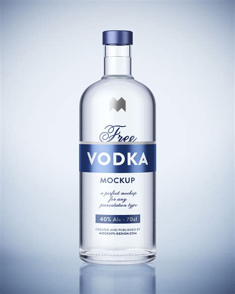 Absolut Vodka Bottle Template