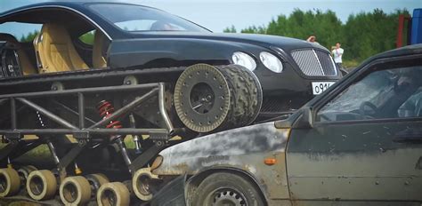 Crazy Russian Built Bentley Tank Makes Glorious Return Carbuzz