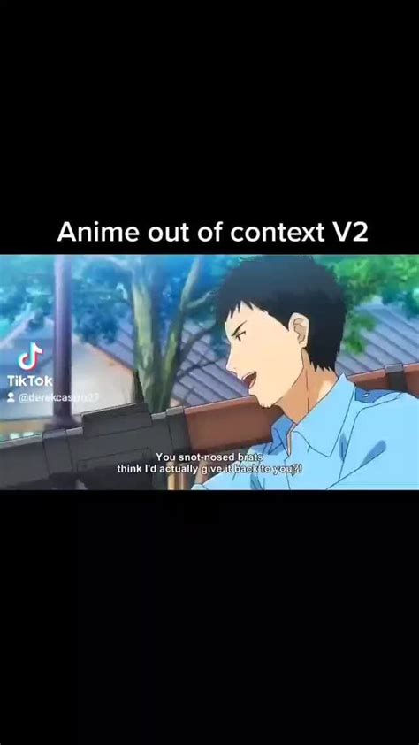 Anime Out Of Context You Ifunny