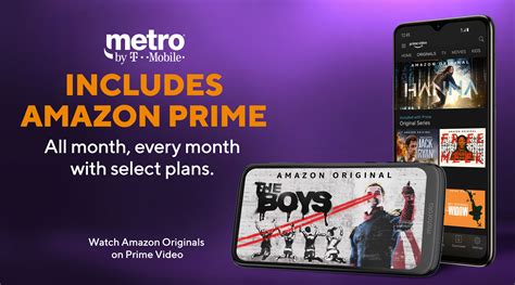 For prime members it features more than 2 million songs 4. Amazon Prime - Movies, Music & Free Shipping | Metro® by T ...