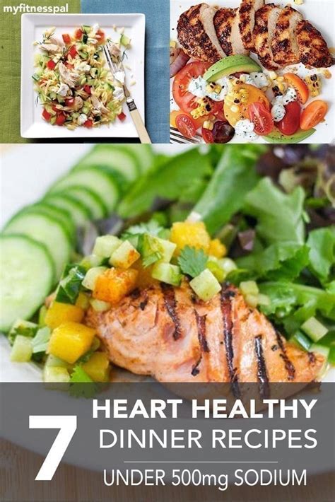 Lower your sodium intake with delicious and healthy meal ideas. 7 Heart-Healthy Dinner Recipes | MyFitnessPal