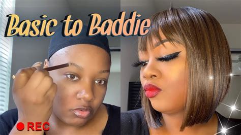 Basic To Instagram Baddie Grwm Transformation Makeup