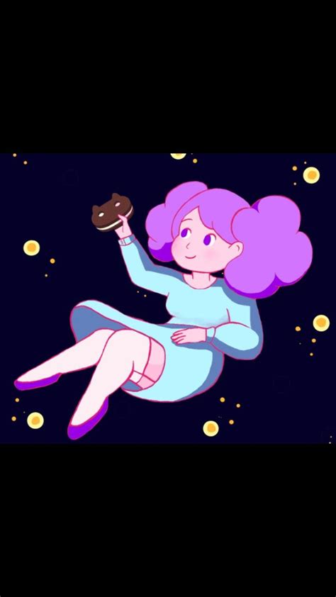 Bee And Puppycat Dream Bee Fanart Bee Is Holding A Cookie Cat And Her