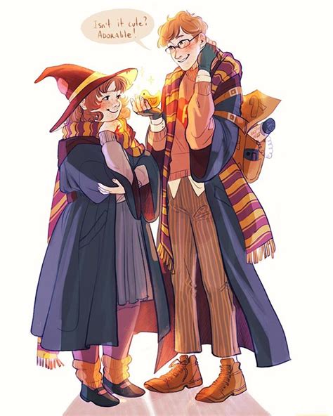 Arthur And Molly Weasley Fan Art