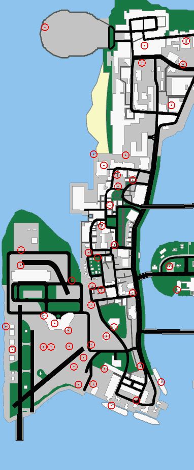 Vice City Hidden Packages Map Gordead