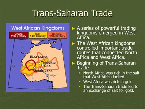Ppt Trade Routes Silk Road Indian Ocean Trans Saharan Powerpoint