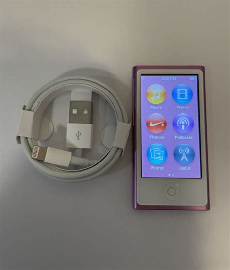Apple Ipod Nano 7th Generation 16gb Mp3 Player Purple For Sale Online