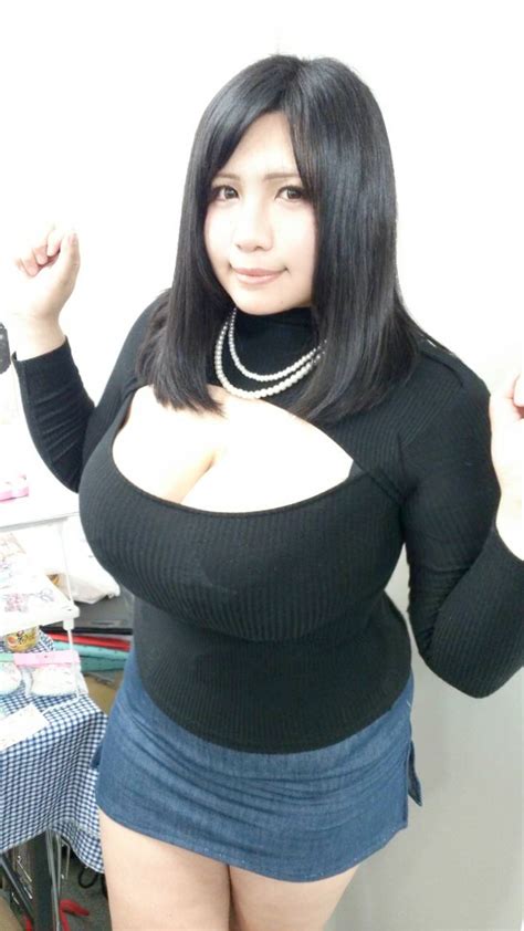 Chouzuki Maryou Highres 1girl Asian Black Hair Breasts Female Focus Large Breasts Meme