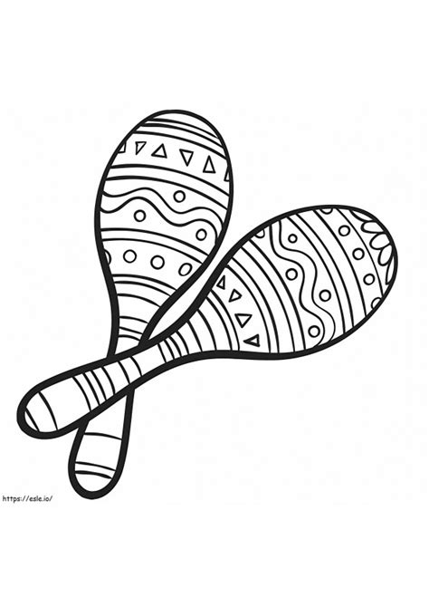 Maracas Coloring Pages Free Printable Coloring Pages For Kids And Adults