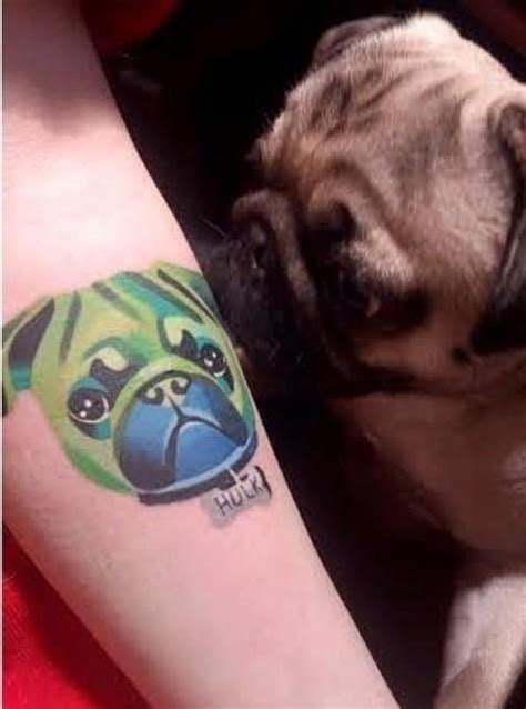 Artist Creates Geometric Tattoos Fit For The Canvas Pug Tatuagem
