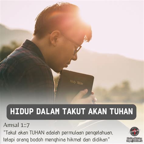 Hidup Dalam Takut Akan Tuhan Elohim Ministry