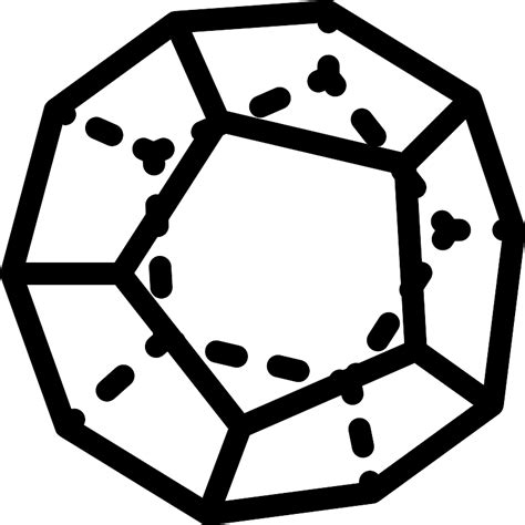 Dodecahedron Vector Svg Icon Svg Repo