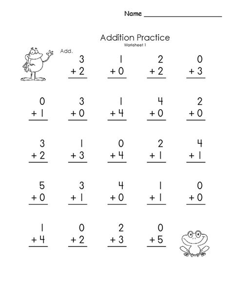 Free Printable Math Worksheets For Kindergarten Printable