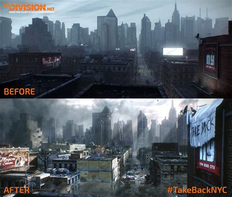The Division Before And After New York City Comparison