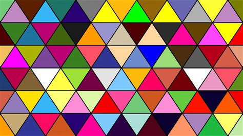 Animated Colored Triangles Background Youtube