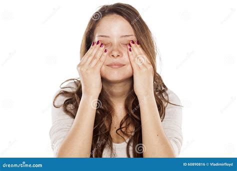 Face Rubbing Stock Photo Image Of Expression Background 60890816