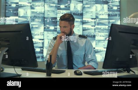 Security Guard Watching Cctv Stock Videos And Footage Hd And 4k Video Clips Alamy
