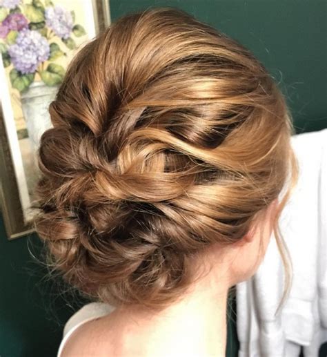There are many easy hairstyles for medium hair, once you learn them, you will be surprised how you can easily succeed in the creation of a fancy hairdo on your own, with the least of time and divide your hair into three strands and start braiding. 27 Super Trendy Updo Ideas for Medium Length Hair ...