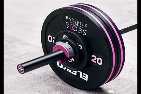 Eleiko Releases Limited Edition ‘barbells For Boobs Sets