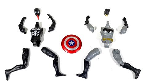 Merakit Batman Toys Vs Venom Toys Avengers Toys Youtube