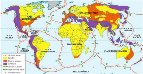 Recomendar Bajo T A Placas Tectonicas Mapa Planisferio Isla Malet N Conquistador