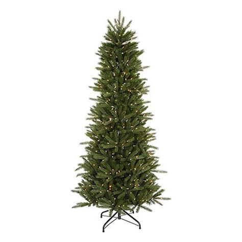 Northlight 6 Ft 6 In Pre Lit Vermont Fir Slim Artificial Christmas Tree
