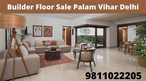 Builder Floor Sale Palam Vihar Gurgaon 9811022205 Youtube