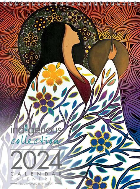 Indigenous Art Calendar 2024 Betty Albert Mix In 2023 Canadian