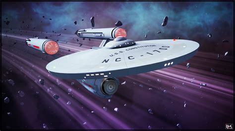 Star Trek Uss Enterprise Spaceship Star Trek Tos Deck Plans Star