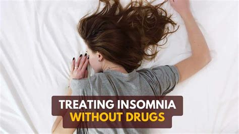 How To Treat Insomnia Without Medication From Science